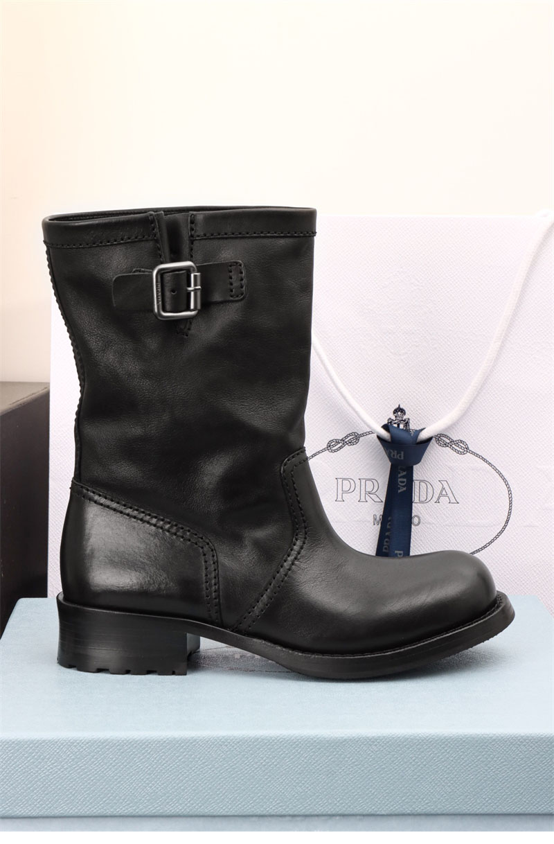 프라다 프라다 레더 앵클 부츠 레플리카 12번 이미지 - 신발 | 세미샵 레플리카 사이트