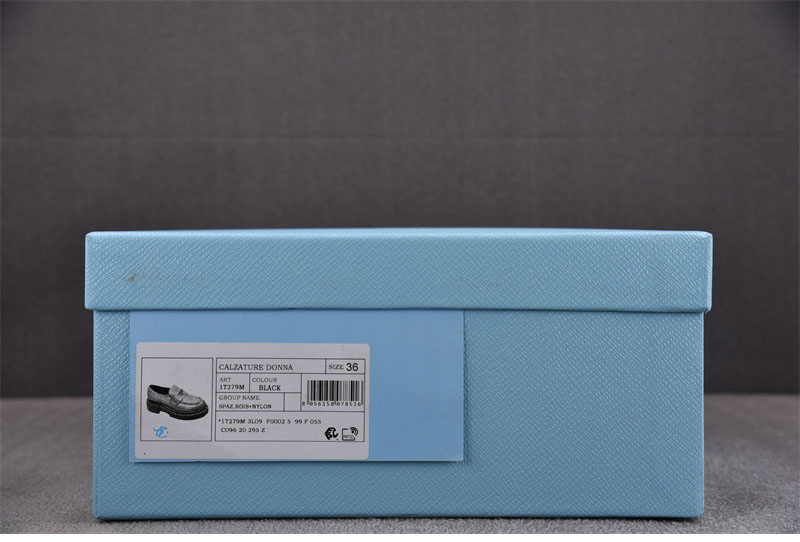 P R A D A 프라다 브러쉬드 레더 러버 솔 로퍼 레플리카 8번 이미지 - 신발 | 세미샵 레플리카 사이트