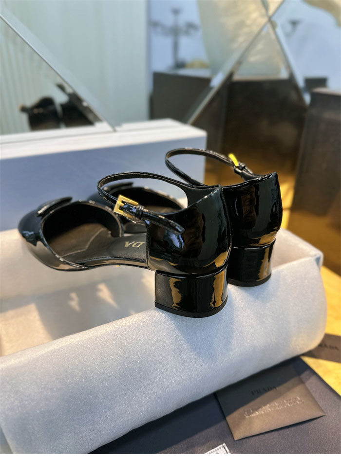 P R A D A 프라다 페이턴트 레더 슬링백 펌프스 레플리카 8번 이미지 - 신발 | 세미샵 레플리카 사이트