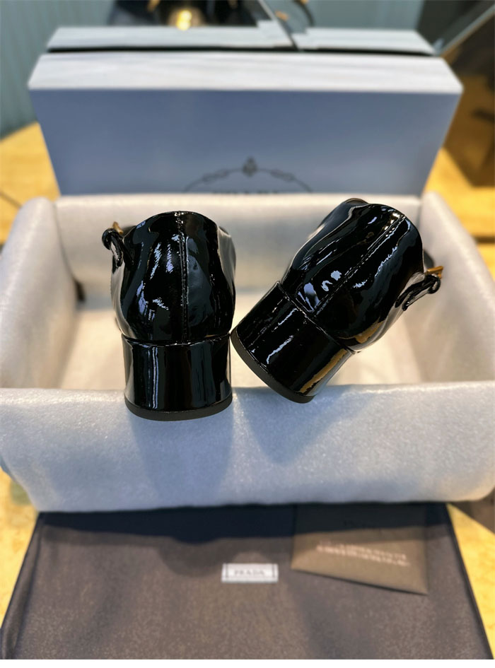 P R A D A 프라다 페이턴트 레더 슬링백 펌프스 레플리카 9번 이미지 - 신발 | 세미샵 레플리카 사이트