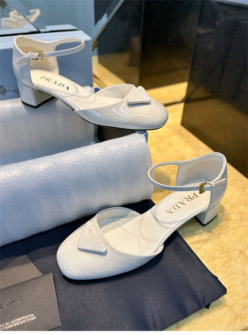P R A D A 프라다 페이턴트 레더 슬링백 펌프스 레플리카 6번 이미지 - 신발 | 세미샵 레플리카 사이트