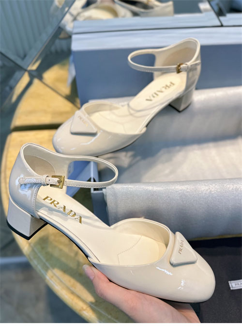 P R A D A 프라다 페이턴트 레더 슬링백 펌프스 레플리카 7번 이미지 - 신발 | 세미샵 레플리카 사이트