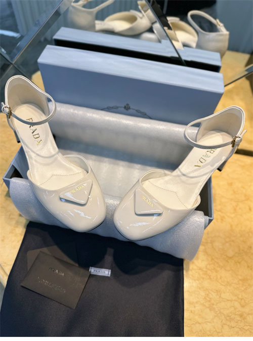 P R A D A 프라다 페이턴트 레더 슬링백 펌프스 레플리카 8번 이미지 - 신발 | 세미샵 레플리카 사이트