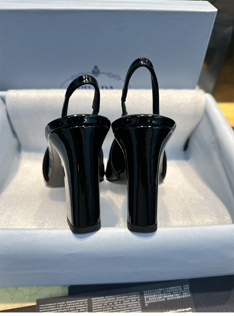 P R A D A 프라다 페이턴트 레더 슬링백 펌프스 레플리카 8번 이미지 - 신발 | 세미샵 레플리카 사이트