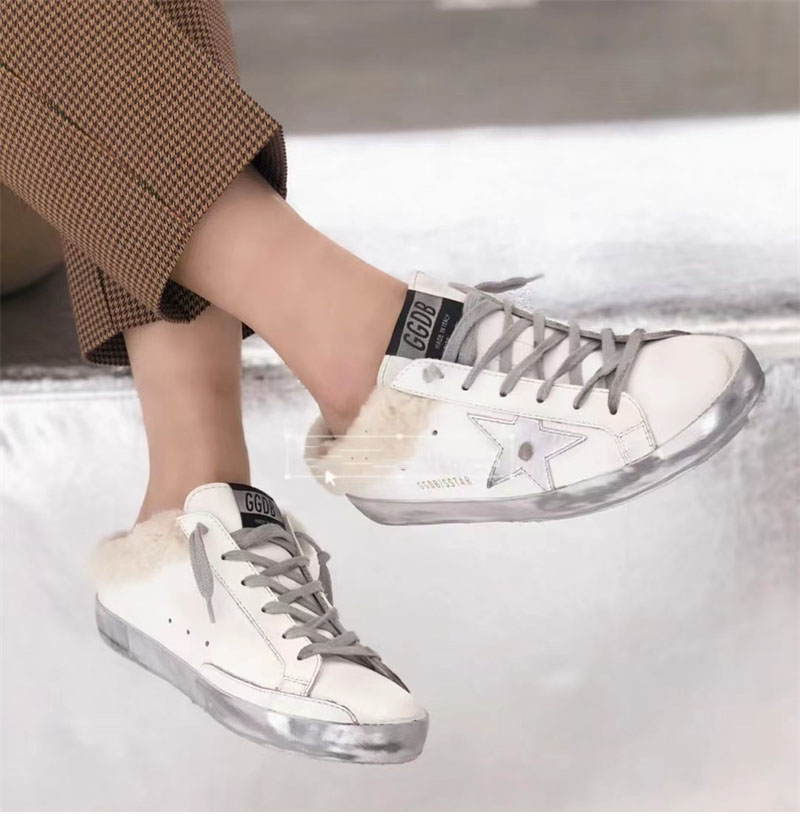 골든구스 골든구스 슈퍼스타 시어링 뮬 스니커즈 （터보） 레플리카 3번 이미지 - 신발 | 세미샵 레플리카 사이트