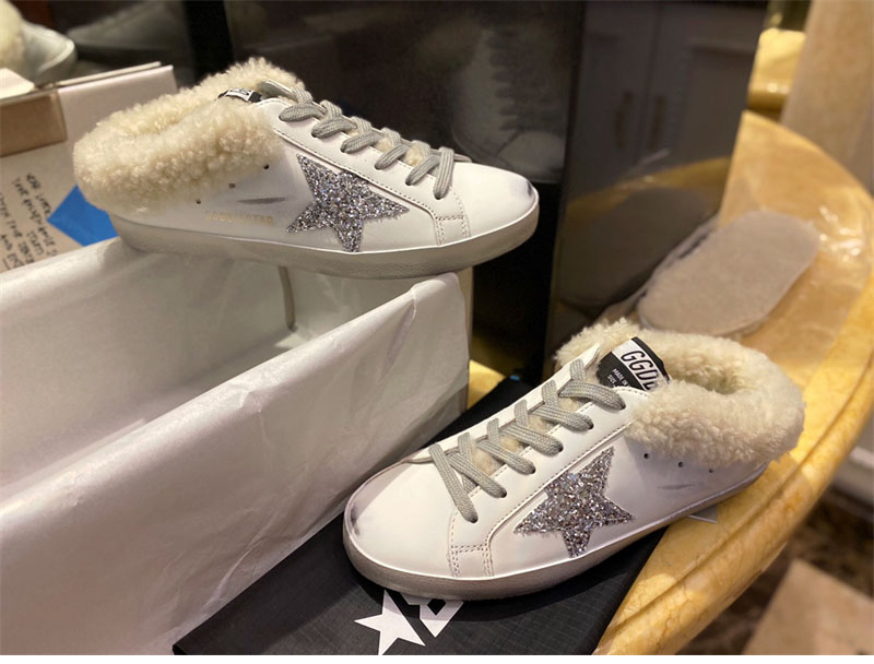 골든구스 골든구스 슈퍼스타 시어링 뮬 스니커즈 （터보） 레플리카 5번 이미지 - 신발 | 세미샵 레플리카 사이트