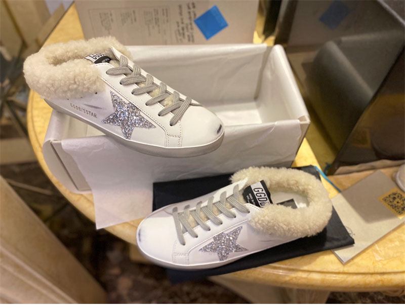 골든구스 골든구스 슈퍼스타 시어링 뮬 스니커즈 （터보） 레플리카 18번 이미지 - 신발 | 세미샵 레플리카 사이트