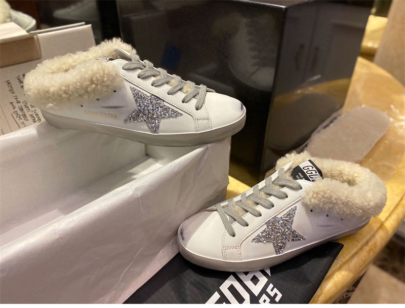 골든구스 골든구스 슈퍼스타 시어링 뮬 스니커즈 （터보） 레플리카 22번 이미지 - 신발 | 세미샵 레플리카 사이트