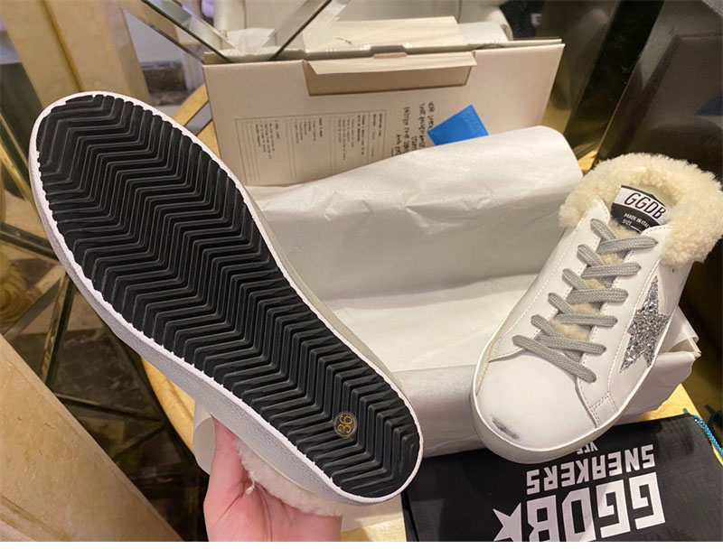 골든구스 골든구스 슈퍼스타 시어링 뮬 스니커즈 （터보） 레플리카 20번 이미지 - 신발 | 세미샵 레플리카 사이트