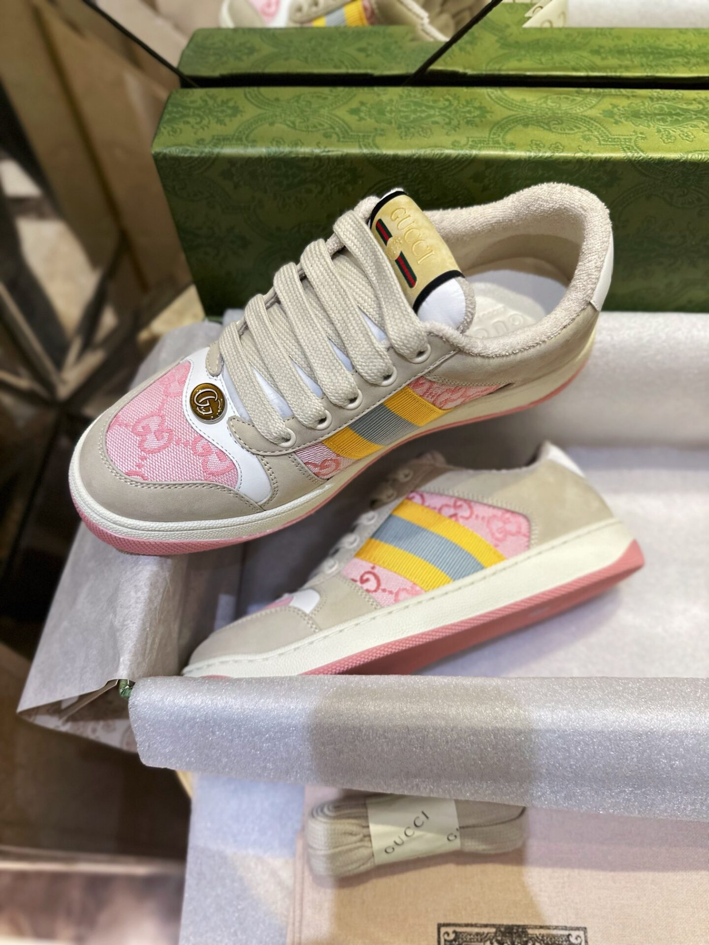 구찌 GG 모티브 스크리너 스니커즈 “35SIZE – 40SIZE” - 상세 이미지