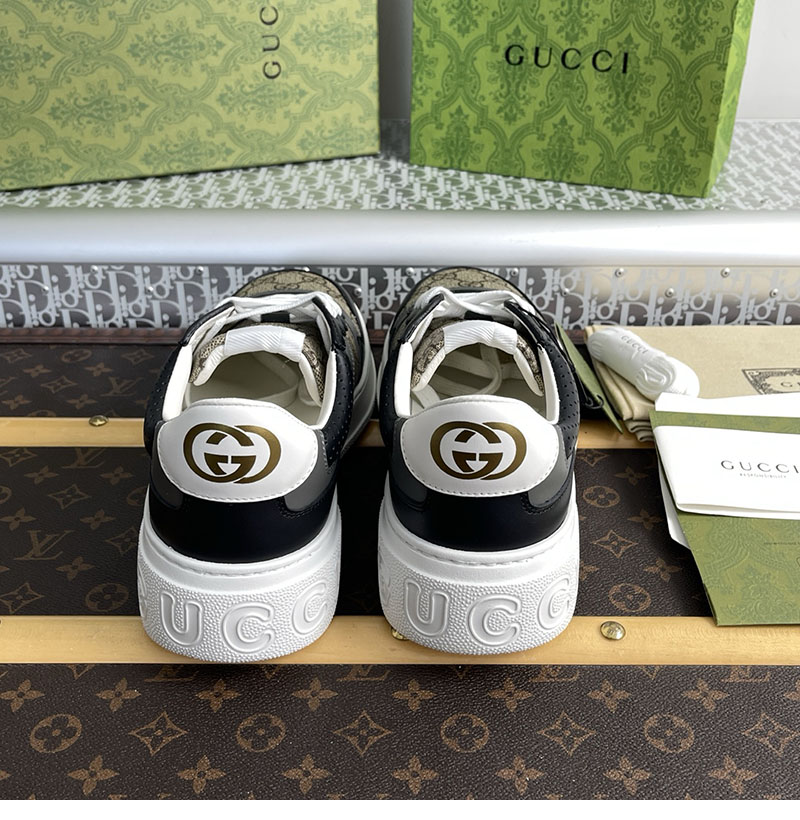Gucci 구찌 GG 캔버스 스니커즈 베이지 블랙 수프림 레플리카 9번 이미지 - 신발 | 세미샵 레플리카 사이트