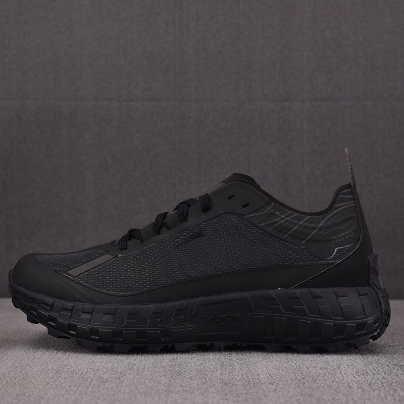 노다 001 스니커즈 블랙 Anti Slip Wear Resistant