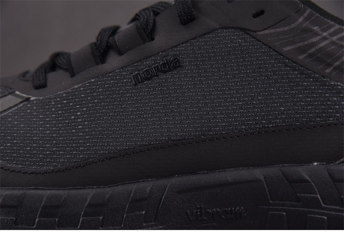 노다 001 스니커즈 블랙 Anti Slip Wear Resistant - 상세 이미지