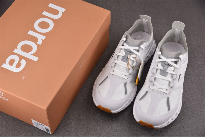 노다 001 스니커즈 화이트 Anti Slip Wear Resistant - 상세 이미지