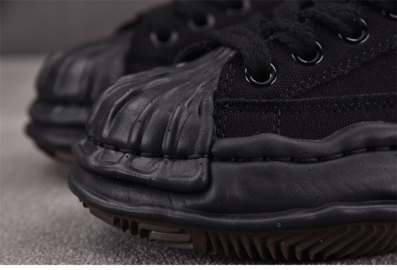 *기타 메종 미하라 야스히로 블레이키 OG 솔 캔버스 로우 스니커즈 블랙 레플리카 11번 이미지 - 신발 | 세미샵 레플리카 사이트