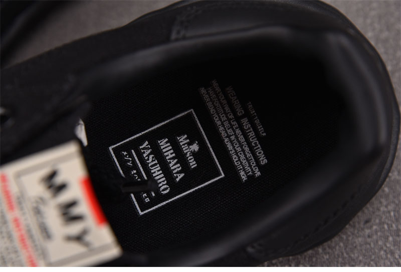 *기타 메종 미하라 야스히로 블레이키 OG 솔 캔버스 로우 스니커즈 블랙 레플리카 12번 이미지 - 신발 | 세미샵 레플리카 사이트