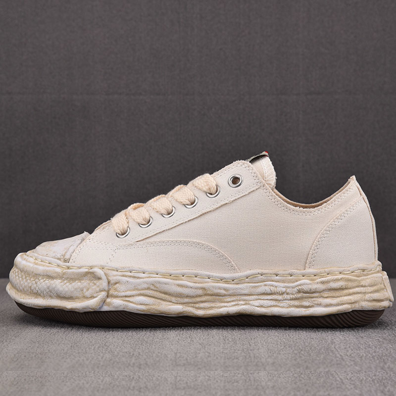 *기타 미하라 야스히로 피터슨23 OG 솔 캔버스 스니커즈 화이트 레플리카 1번 이미지 - 신발 | 세미샵 레플리카 사이트