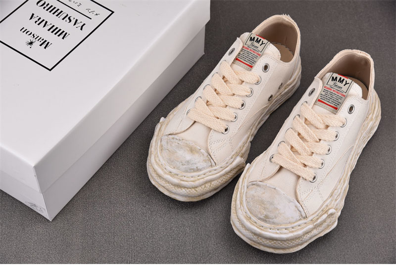 *기타 미하라 야스히로 피터슨23 OG 솔 캔버스 스니커즈 화이트 레플리카 11번 이미지 - 신발 | 세미샵 레플리카 사이트