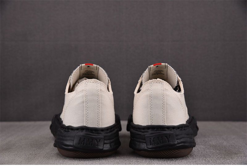 *기타 미하라 야스히로 피터슨23 OG 솔 캔버스 스니커즈 흰검 레플리카 8번 이미지 - 신발 | 세미샵 레플리카 사이트