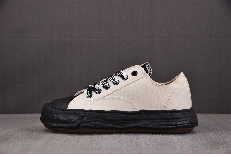 *기타 미하라 야스히로 피터슨23 OG 솔 캔버스 스니커즈 흰검 레플리카 9번 이미지 - 신발 | 세미샵 레플리카 사이트