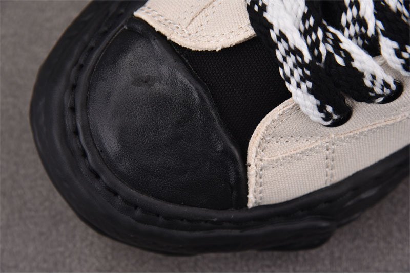 *기타 미하라 야스히로 피터슨23 OG 솔 캔버스 스니커즈 흰검 레플리카 11번 이미지 - 신발 | 세미샵 레플리카 사이트