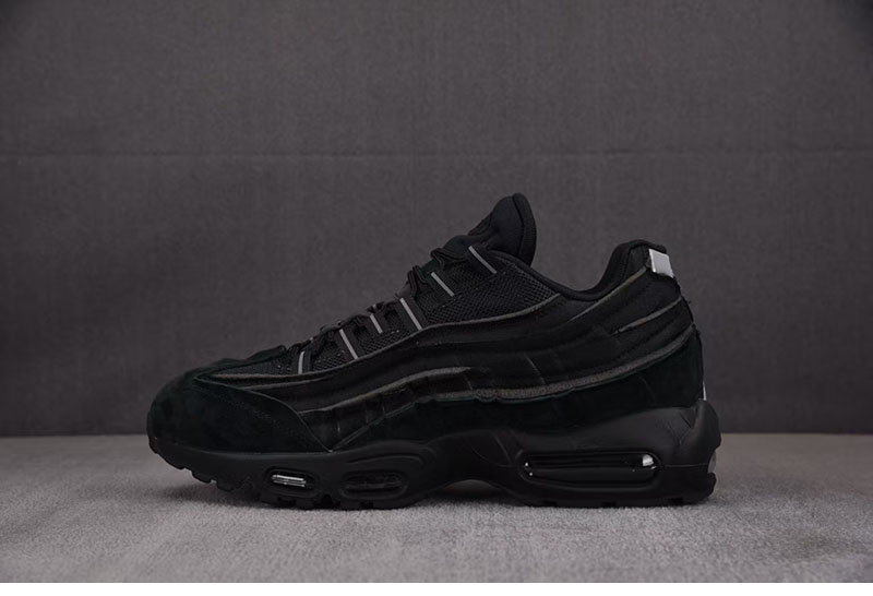 Comme Des Garcons 나이키 x 꼼데가르송 에어맥스 95 블랙 CU8406-001 레플리카 2번 이미지 - 신발 | 세미샵 레플리카 사이트