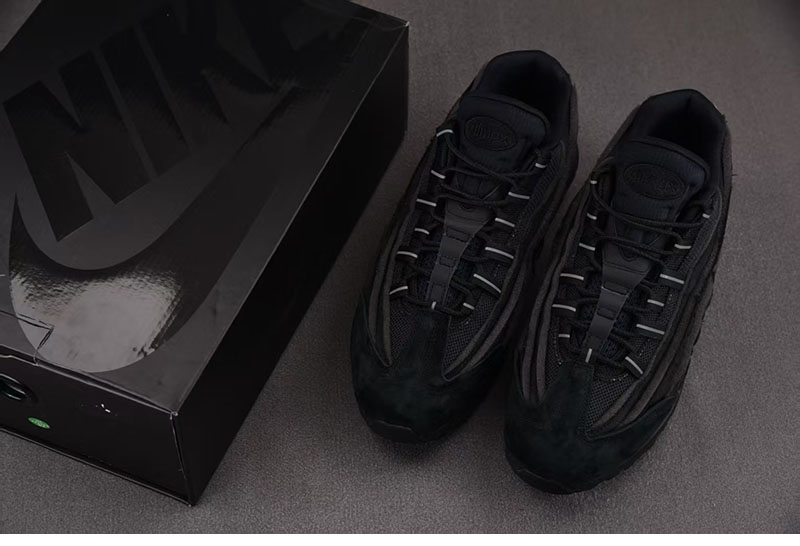 Comme Des Garcons 나이키 x 꼼데가르송 에어맥스 95 블랙 CU8406-001 레플리카 8번 이미지 - 신발 | 세미샵 레플리카 사이트