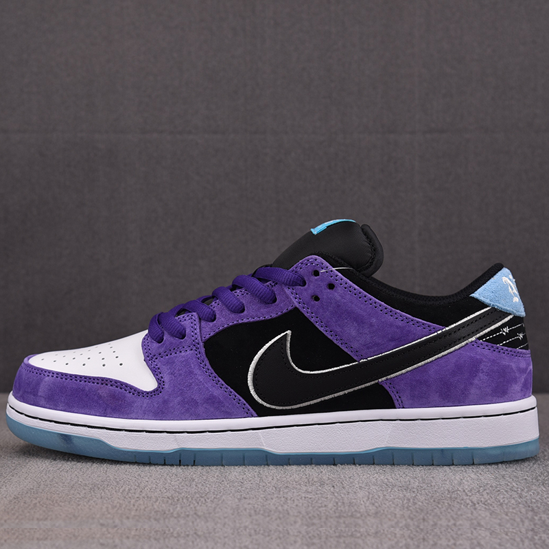 Nike 나이키 SB 덩크 로우 프로 x 헤일리 윌슨 블랙 앤 코트 퍼플 HJ0513-500 레플리카 1번 이미지 - 신발 | 세미샵 레플리카 사이트