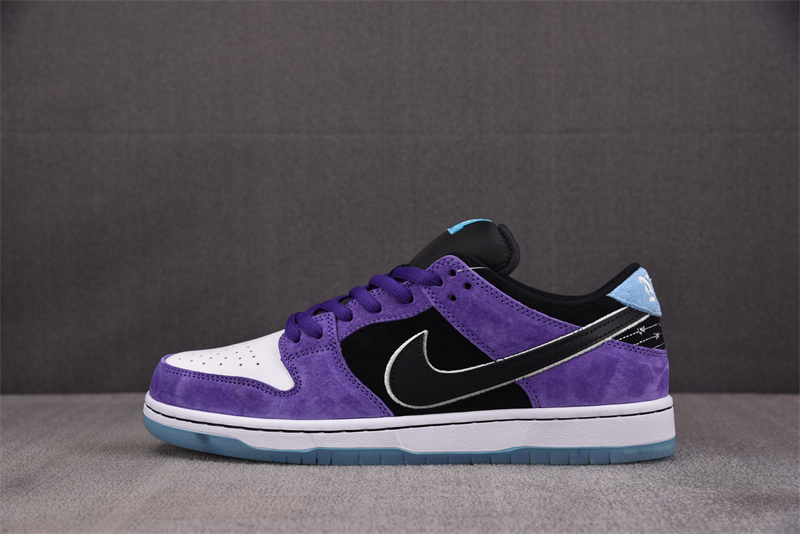 Nike 나이키 SB 덩크 로우 프로 x 헤일리 윌슨 블랙 앤 코트 퍼플 HJ0513-500 레플리카 2번 이미지 - 신발 | 세미샵 레플리카 사이트