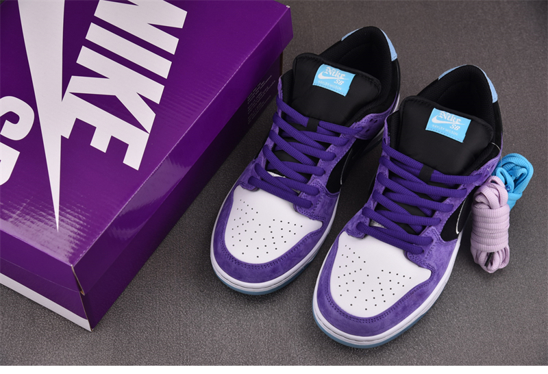 Nike 나이키 SB 덩크 로우 프로 x 헤일리 윌슨 블랙 앤 코트 퍼플 HJ0513-500 레플리카 8번 이미지 - 신발 | 세미샵 레플리카 사이트