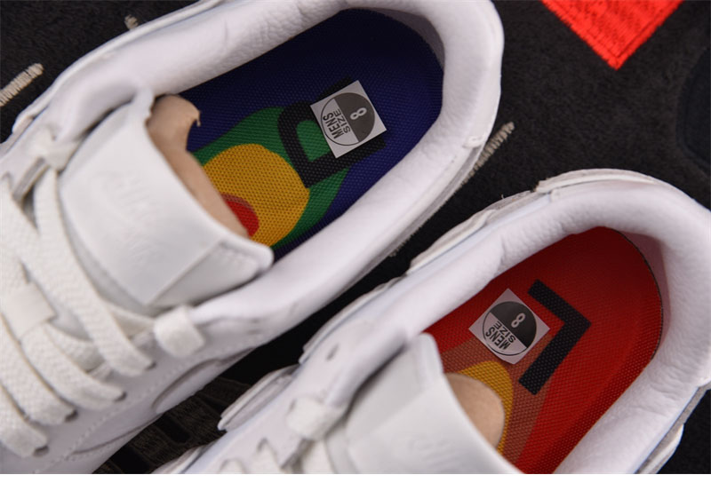 Nike 나이키 x CPFM 에어포스 1 로우 프리미엄 화이트 DD7050-100 레플리카 6번 이미지 - 신발 | 세미샵 레플리카 사이트