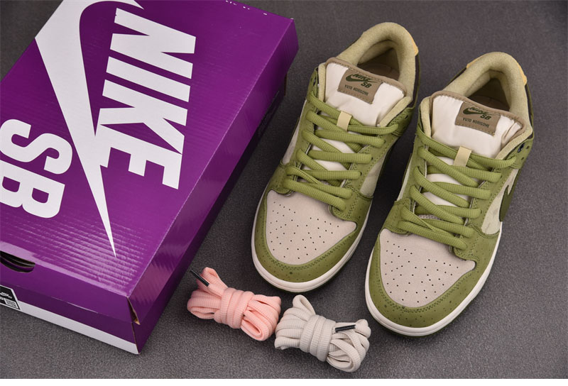 Nike 나이키 x 유토 호리 SB 덩크 로우 프로 QS 말차 HF8022-300 레플리카 8번 이미지 - 신발 | 세미샵 레플리카 사이트