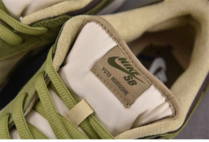 Nike 나이키 x 유토 호리 SB 덩크 로우 프로 QS 말차 HF8022-300 레플리카 10번 이미지 - 신발 | 세미샵 레플리카 사이트