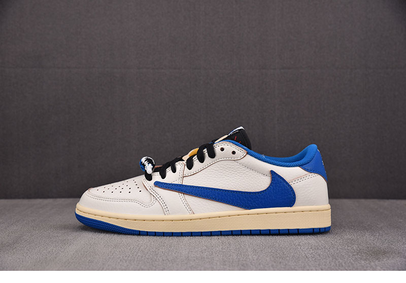 Nike 나이키 x 트래비스 스캇 에어조던1 로우 OG SP 세일 밀리터리 블루 DM7866-104 레플리카 3번 이미지 - 신발 | 세미샵 레플리카 사이트