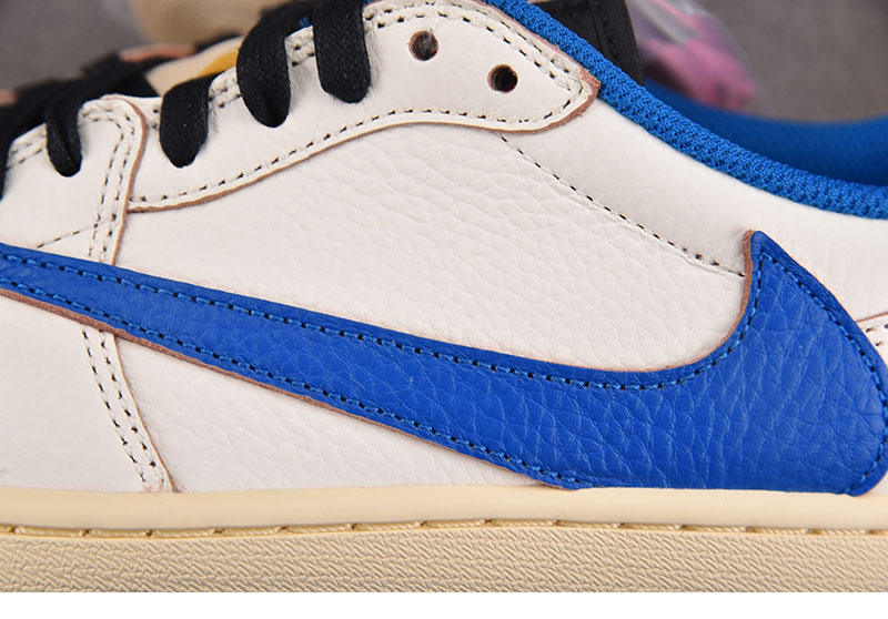 Nike 나이키 x 트래비스 스캇 에어조던1 로우 OG SP 세일 밀리터리 블루 DM7866-104 레플리카 5번 이미지 - 신발 | 세미샵 레플리카 사이트