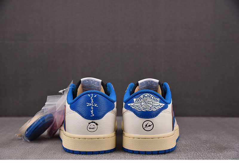 Nike 나이키 x 트래비스 스캇 에어조던1 로우 OG SP 세일 밀리터리 블루 DM7866-104 레플리카 16번 이미지 - 신발 | 세미샵 레플리카 사이트