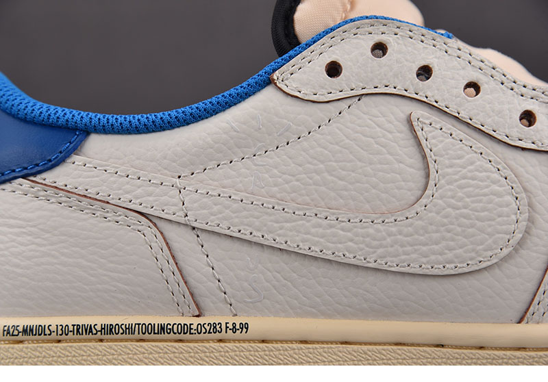 Nike 나이키 x 트래비스 스캇 에어조던1 로우 OG SP 세일 밀리터리 블루 DM7866-104 레플리카 7번 이미지 - 신발 | 세미샵 레플리카 사이트