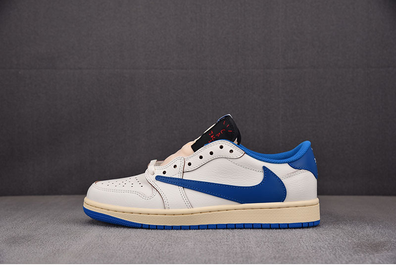 Nike 나이키 x 트래비스 스캇 에어조던1 로우 OG SP 세일 밀리터리 블루 DM7866-104 레플리카 16번 이미지 - 신발 | 세미샵 레플리카 사이트