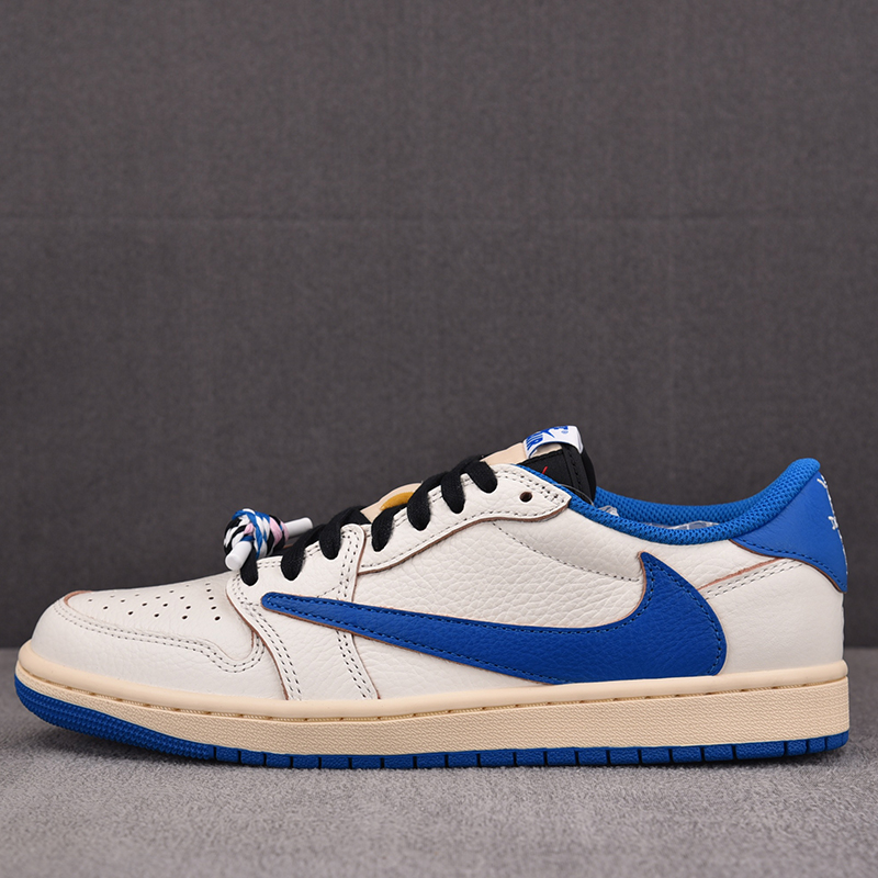 Nike 나이키 x 트래비스 스캇 에어조던1 로우 OG SP 세일 밀리터리 블루 DM7866-104 레플리카 1번 이미지 - 신발 | 세미샵 레플리카 사이트
