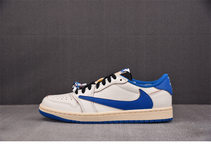 Nike 나이키 x 트래비스 스캇 에어조던1 로우 OG SP 세일 밀리터리 블루 DM7866-104 레플리카 2번 이미지 - 신발 | 세미샵 레플리카 사이트