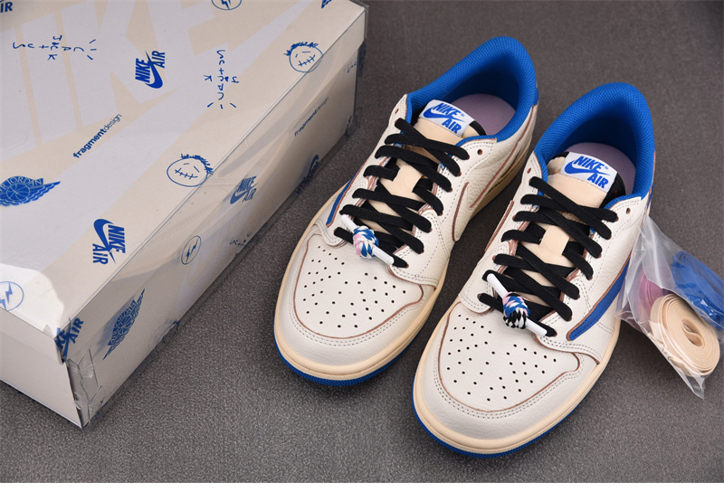 Nike 나이키 x 트래비스 스캇 에어조던1 로우 OG SP 세일 밀리터리 블루 DM7866-104 레플리카 8번 이미지 - 신발 | 세미샵 레플리카 사이트