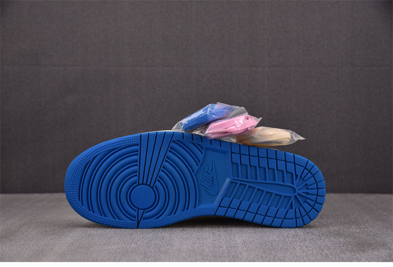 Nike 나이키 x 트레비스 스캇 에어조던1 로우 OG SP 밀리터리 블루 DM7866-104 레플리카 5번 이미지 - 신발 | 세미샵 레플리카 사이트