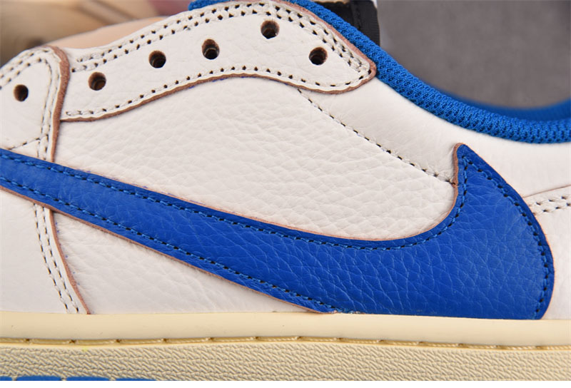 Nike 나이키 x 트레비스 스캇 에어조던1 로우 OG SP 밀리터리 블루 DM7866-104 레플리카 13번 이미지 - 신발 | 세미샵 레플리카 사이트