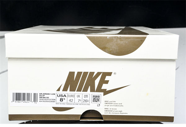 Nike 나이키 에어조던1 x 트레비스 스캇 OG SP “벨벳 브라운” 레플리카 30번 이미지 - 신발 | 세미샵 레플리카 사이트