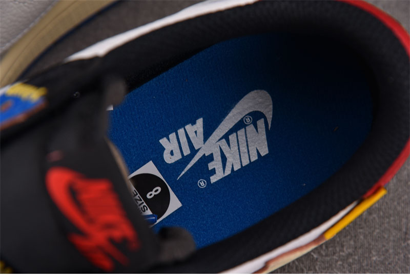 Nike 나이키 에어조던 1 x 트래비스 스캇 x 프라그먼트 레트로 로우 OG UN DM7866-111 레플리카 4번 이미지 - 신발 | 세미샵 레플리카 사이트