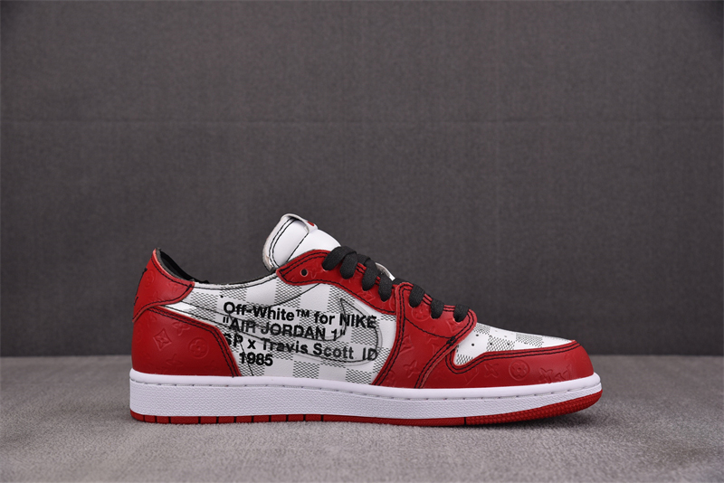 Nike 나이키 커스텀 에어조던 1 로우 x 루이비통 x 트래비스 스캇 DZ2403-006 레플리카 7번 이미지 - 신발 | 세미샵 레플리카 사이트