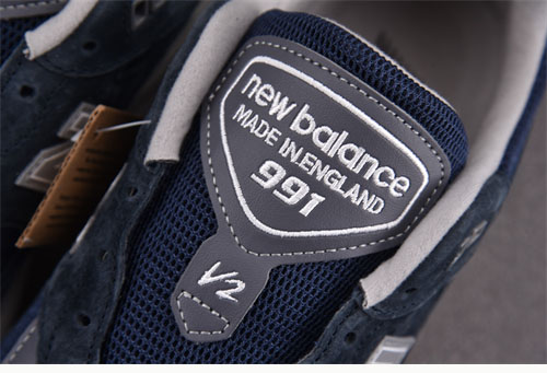 뉴발란스 991v2 다크네이비 U991NV2 - 상세 이미지