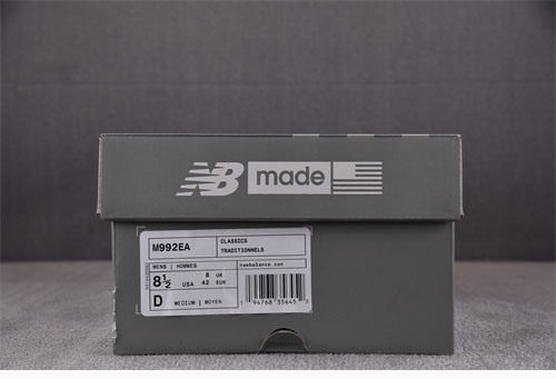 뉴발란스 NB 992 트리블 블랙 M992EA - 상세 이미지