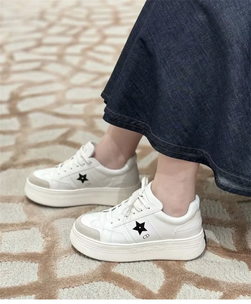 디올 디올 스타 플랫폼 스니커즈 화이트 레플리카 6번 이미지 - 신발 | 세미샵 레플리카 사이트