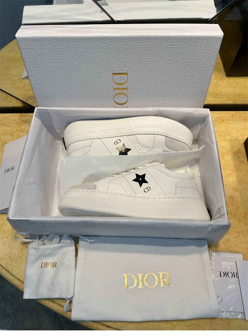디올 디올 스타 플랫폼 스니커즈 화이트 레플리카 1번 이미지 - 신발 | 세미샵 레플리카 사이트